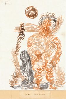The Power of The Giant, 1933. Creator: Paul Klee