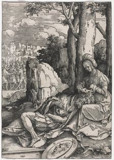 The Power of Women: Samson and Delilah, c. 1512. Creator: Lucas van Leyden (Dutch, 1494-1533)