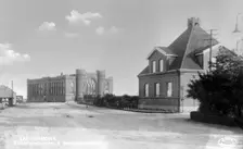 The power station and the office of the gasworks, Landskrona, Sweden, 1925. Creator: Unknown