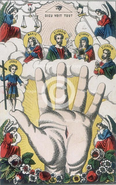 'The Powerful Hand', 19th century. Artist: Anon
