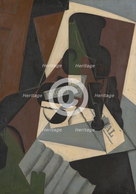 The Pot of Strawberry Jam, 1917. Creator: Juan Gris.