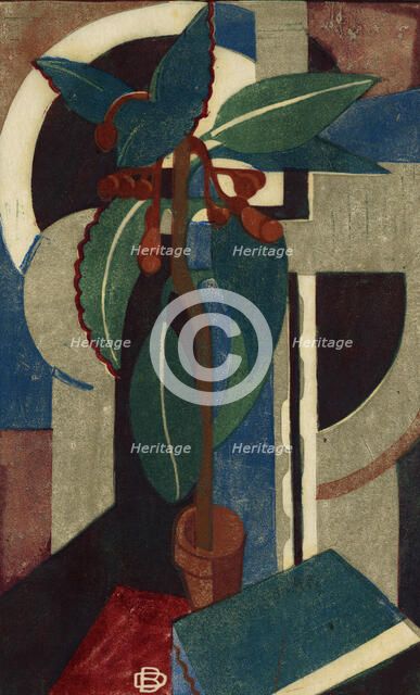 The pot plant, 1933. Creator: Dorrit Black.