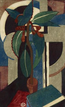 The pot plant, 1933. Creator: Dorrit Black