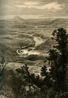 The Potomac, from Maryland Heights 1872. Creator: A. Measom