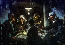 The Potato Eaters 1885. Artist: Vincent van Gogh