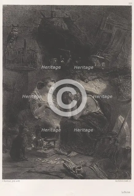 The Potion, 1860. Creator: Célestin Nanteuil.