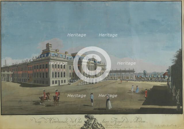 The Potsdam City Palace, 1775. Creator: Krüger, Andreas Ludwig (1743-1805).