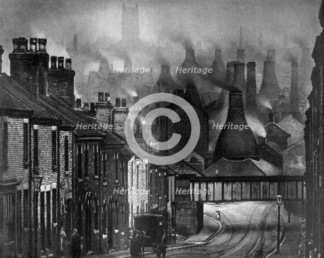 The potteries, 1926.Artist: Edgar & Winifred Ward