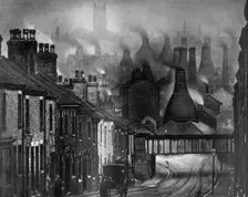 The potteries, 1926.Artist: Edgar & Winifred Ward