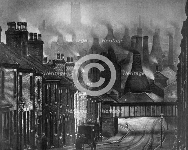 The potteries, 1926.Artist: Edgar & Winifred Ward
