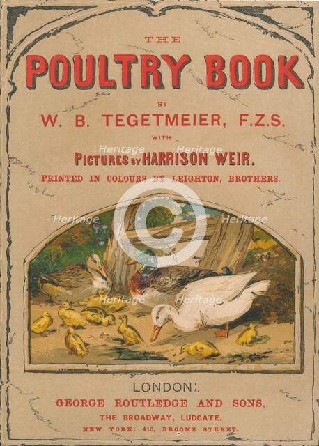"The Poultry Book", 1867. Creator: Harrison Weir.