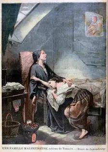 The Poverty-Stricken Family, or The Suicide 1849, (1897)