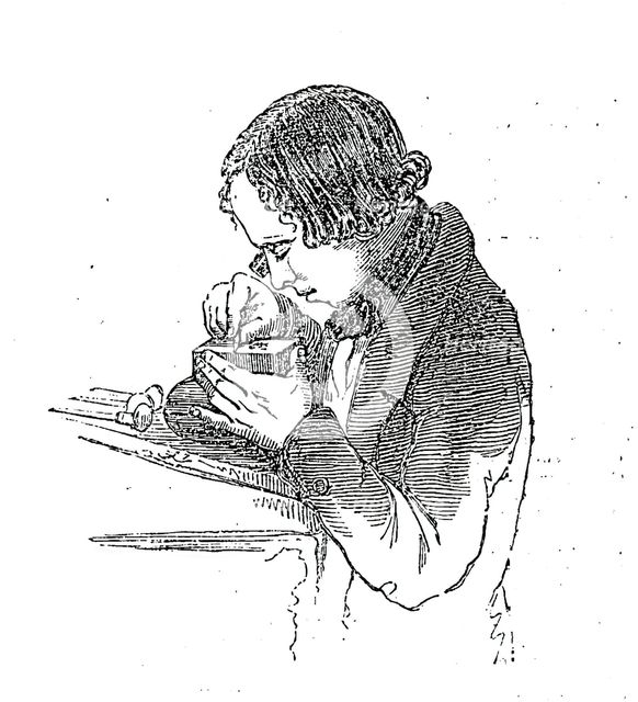 The practice of wood-engraving, 1844. Creator: Unknown.