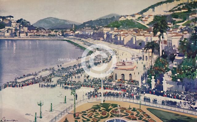 'The Praia da Lapa and Praca da Gloria', 1914. Artist: Unknown.