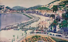 The Praia da Lapa and Praca da Gloria 1914