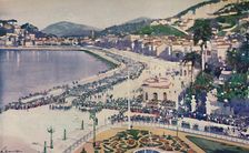 The Praia da Lapa and Praca da Gloria 1914