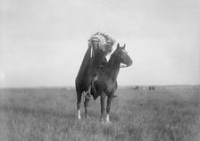 The Prairie Chief, c1907. Creator: Edward Sheriff Curtis