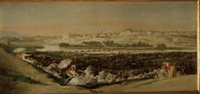 The prairie of San Isidro de Madrid 1788, oil painting by Francisco de Goya