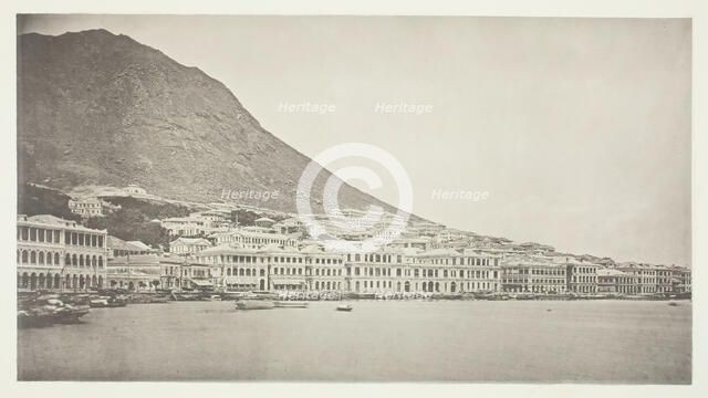 The Praya, Hong-Kong, c. 1868. Creator: John Thomson.