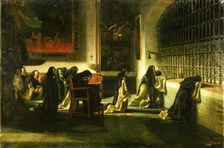 The Prayer, 1871. Creator: Antonio Muñoz Degrain
