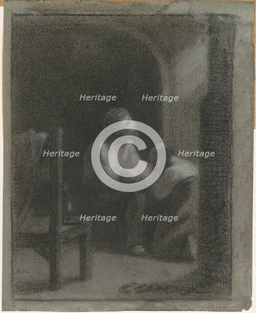 The Prayer, c. 1860s. Creator: William Morris Hunt.