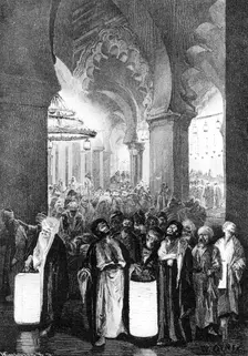 The Prayer during one Night of Ramadan 1881. Artist: Wilhelm Gentz