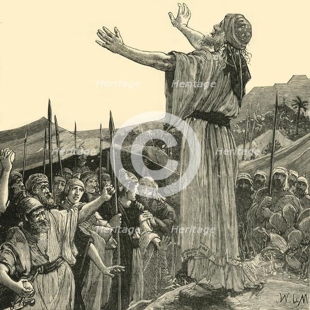 'The Prayer of Onias', 1890. Creator: Unknown.