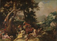 The Preaching of Saint John the Baptist, 1590-1610. Creator: Abraham Bloemaert