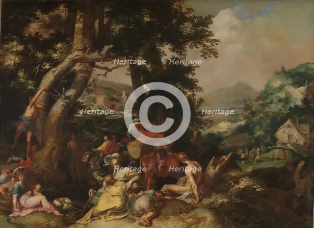 The Preaching of Saint John the Baptist, 1590-1610. Creator: Abraham Bloemaert.