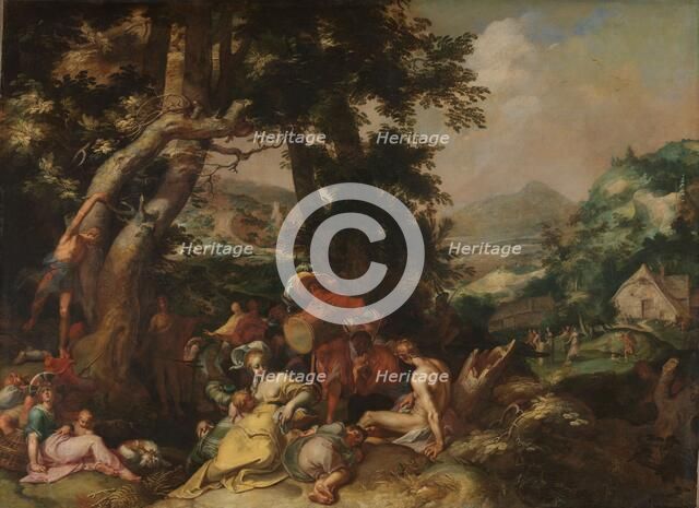 The Preaching of Saint John the Baptist, 1590-1610. Creator: Abraham Bloemaert.