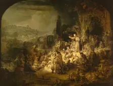 The Preaching of Saint John the Baptist, 1634-1635