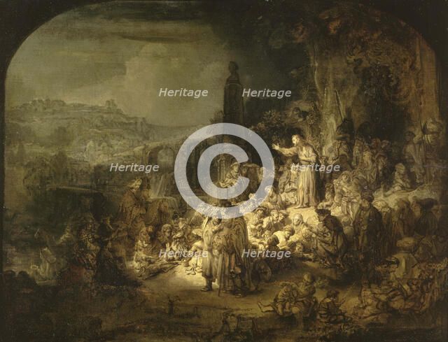 The Preaching of Saint John the Baptist, 1634-1635.