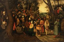 The Preaching of St John the Baptist, 1604. Creator: Pieter Brueghel the Younger