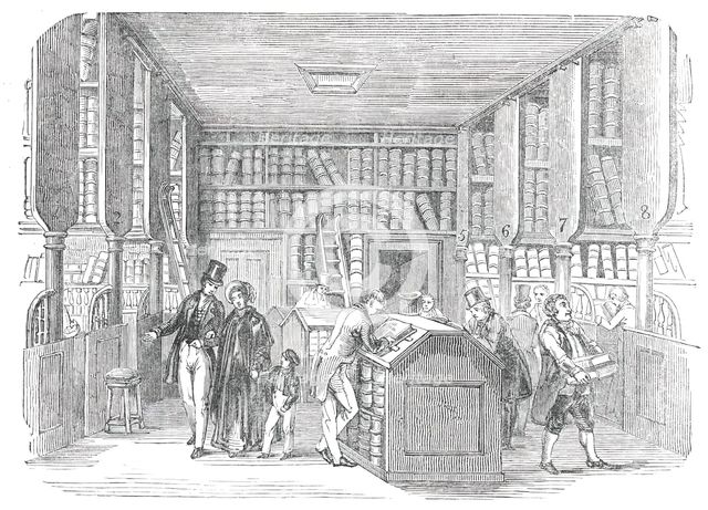 The Prerogative Court, Doctors' Commons, 1850. Creator: Unknown.