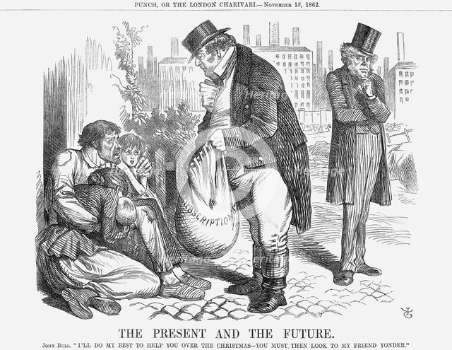 'The Present and The Future', 1862. Creator: John Tenniel.
