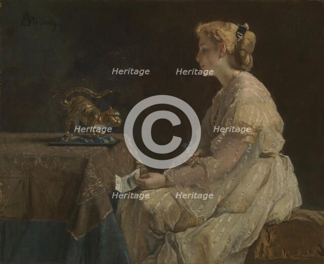 The Present, c. 1870. Artist: Stevens, Alfred (1823-1906)