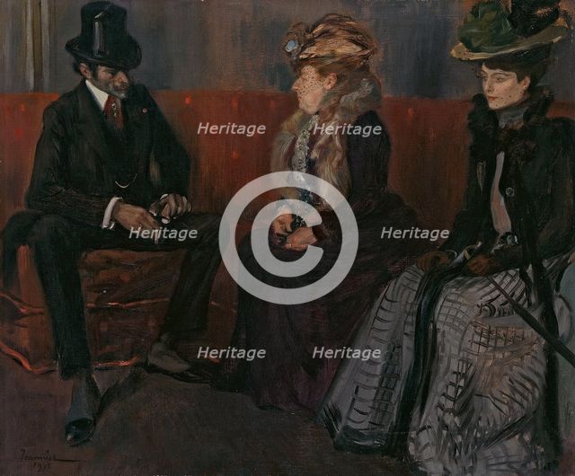 The presentation, 1902. Creator: Pierre Georges Jeanniot.