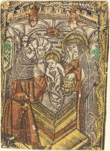 The Presentation in the Temple, 1460/1480. Creator: Master of the Borders with the Four Fathers of the Church