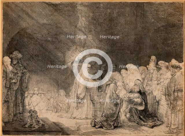 The Presentation in the Temple, 1640. Creator: Rembrandt Harmensz van Rijn.