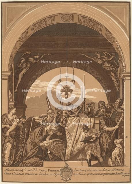 The Presentation in the Temple, 1739. Creator: John Baptist Jackson.