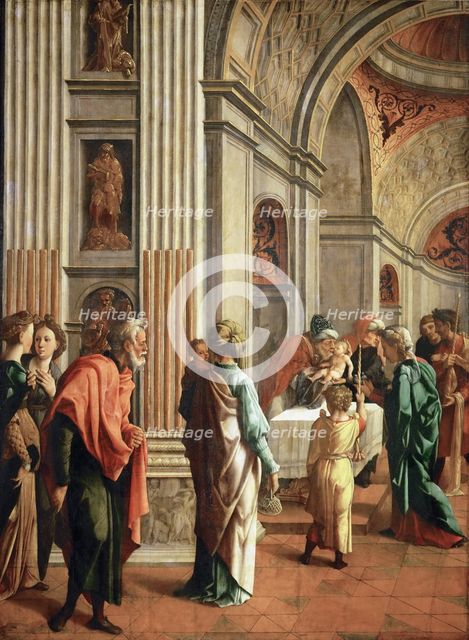 The Presentation in the Temple.