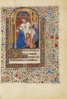 The Presentation in the Temple; Book of Hours, about 1440-1450. Creator: Workshop of the Bedford Master