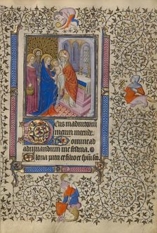 The Presentation in the Temple; Book of Hours, about 1410. Creator: Unknown
