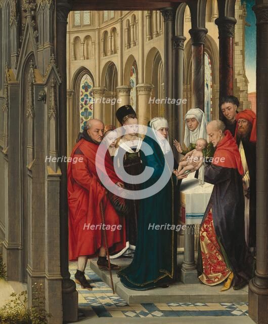 The Presentation in the Temple, c. 1470/1480. Creator: Master of the Prado Adoration of the Magi.