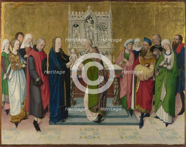 The Presentation in the Temple, ca 1470. Artist: Master of the Life of the Virgin (active 1463-1490)