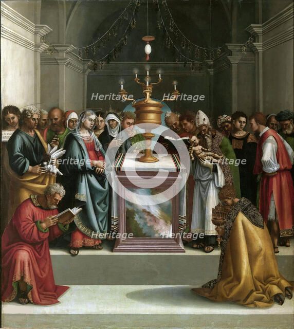 The Presentation in the Temple, ca 1521. Creator: Signorelli, Luca (ca 1441-1523).