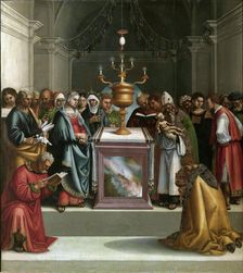 The Presentation in the Temple, ca 1521. Creator: Signorelli, Luca (ca 1441-1523)
