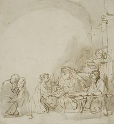 The presentation in the temple. Creator: Rembrandt Harmensz van Rijn