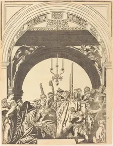 The Presentation in the Temple (The Circumcision), 1739. Creator: John Baptist Jackson