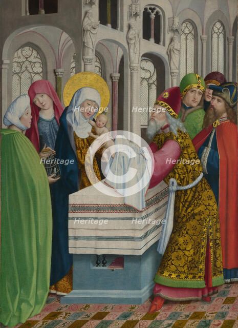 The Presentation in the Temple (The Liesborn Altarpiece), ca. 1470-1480. Artist: Master of Liesborn (15th century)